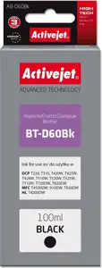 Activejet AB-D60Bk Ink Cartridge (replacement for Brother BT-D60Bk; Supreme; 100 ml; black)
