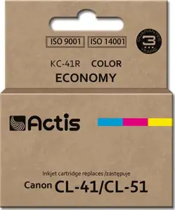 Actis KC-41R ink (replacement for Canon CL-41/CL-51; Standard; 18 ml; color)