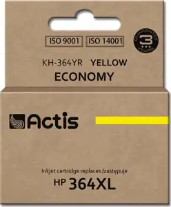 Actis KH-364YR ink (replacement for HP 364XL CB325EE; Standard; 12 ml; yellow)