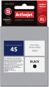 Activejet AH-45N Ink cartridge (replacement for HP 45 51645A; Supreme; 44 ml; black)
