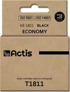 Actis KE-1811 ink (replacement for Epson T1811; Standard; 18 ml; black)