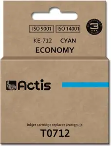 Actis KE-712 ink (replacement for Epson T0712/T0892/T1002; Standard; 13.5 ml; cyan)