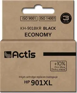 Actis KH-901BKR ink (replacement for HP 901XL CC656AE; Standard; 20 ml; black)