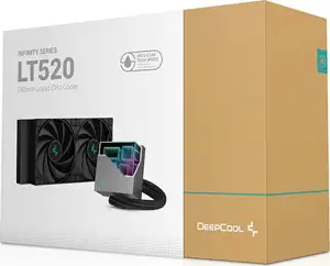 DeepCool LT520 Processor All-in-one liquid cooler 12 cm Black 1 pc(s)