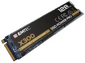 EMTEC SSD 128GB M.2 PCIE X300 NVME M2 2280