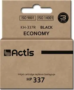 Actis KH-337R ink (replacement for HP 337 C9364A; Standard; 15 ml; black)