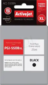 Activejet ACC-550BN Ink cartridge (replacement for Canon PGI-550BK; Supreme; 25 ml; black)