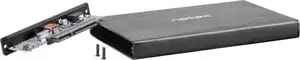 NATEC RHINO GO enclosure USB 3.0 for 2.5'' SATA HDD/SSD, black Aluminum