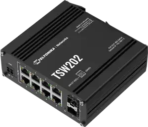 8+2P Teltonika TSW202 POE+ SFP M 