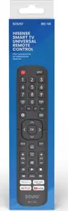 SAVIO RC-14 Universal remote control/replacement for HISENSE, SMART TV