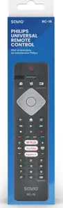 Savio universal remote control/replacement for Philips TV, SMART TV, RC-16