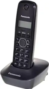 Panasonic KX-TG1611 telephone DECT telephone Black Caller ID