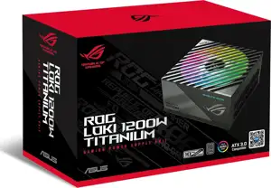 ASUS ROG -LOKI-1200T-SFX-L-GAMING power supply unit 1200 W 20+4 pin ATX Black, Silver