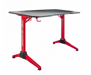 WHITE SHARK RGB gaming stol FIRE SHADOW / 120x60x18