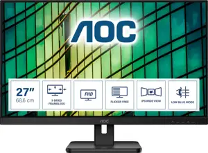 AOC 27E2QAE - LED-Monitor - Full HD (1080p) - 68.6 cm (27)
