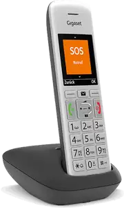 Gigaset E390 srebrni