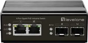 LevelOne Switch 2x GE IGP-0432 2xGSFP 60W 2xPoE+