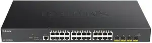 Switch 440mm D-Link DGS-1250-28XMP 4*SFP+/24*GE PoE+ retail