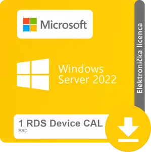 Windows Server 2022 1 RDS Device CAL ESD elektronička licenca