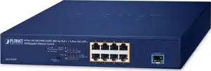 Planet MGS-910XP - 8-Port 10 100 1000 2500T 802.3at PoE 1-Port 10G SFP