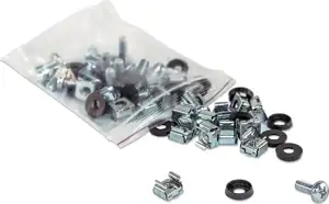 INTELLINET Schraubensatz 100-teilig silber