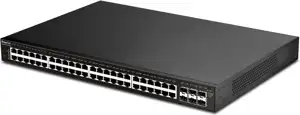 Switch 440mm DrayTek VigorSwitch P-2540xs 6*SFP+/48*GE/2PoE+ retail