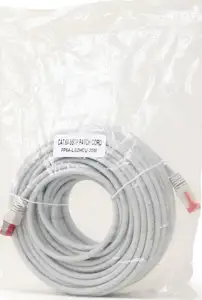 Gembird S FTP Cat.6A LSZH patch cord, grey, 20 m