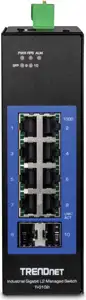 TRENDnet Industrie Switch 10 Port Gbit L2 Managed DIN-Rail