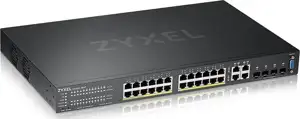 Zyxel Switch 28x GE GS2220-28HP 24Port+4xSFP/Rj45