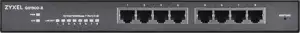 Zyxel Switch 8x GbE GS1900-8 smart switch,desktop,fanless
