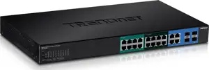 TRENDnet Switch 20-port Gbit UPoE 370W Web Smart 19