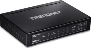 TRENDnet Switch 6 Port Gbit PoE+ 65W Metall