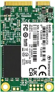 SSD 64GB Transcend MSA372M mSATA MLC, bulk, SATA3