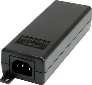 2 x 10/100/1000Base-T RJ-45, PoE 52V, 30W, 100-240VAC, IEEE 802.3/u/ab/af