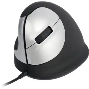 R-Go HE Mouse, Ergonomic mouse, Medium (165-195mm), Left Handed, wired