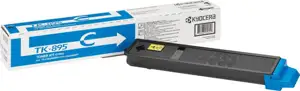 TON Kyocera Toner TK-895C Cyan bis zu 6.000 Seiten mit gem. ISO/IEC 19798