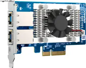 QNAP QXG-10G2T Netzwerkadapter-PCIe 10 GBE RJ45 x2