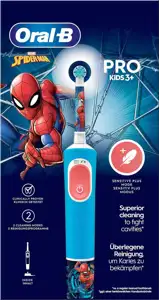 Oral-B Pro Kids 3+ Spiderman Etui plava