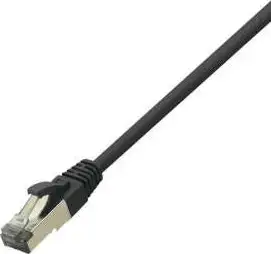 Premium Cat.8.1 patch cable, black, 15m