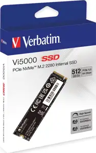 SSD 512GB Verbatim Vi5000 PCIe NVMe M.2