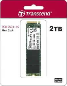 SSD 2TB Transcend M.2 MTE115S (M.2 2280) PCIe Gen3 x4 NVMe