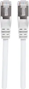 S/FTP 26 AWG, Cat7 Raw Cable, Cat6a Modular Plugs, 5 m (15 ft.), White