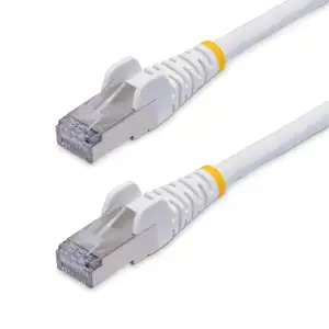 S/FTP 26 AWG, Cat7 Raw Cable, Cat6a Modular Plugs, 10 m (32 ft.), White
