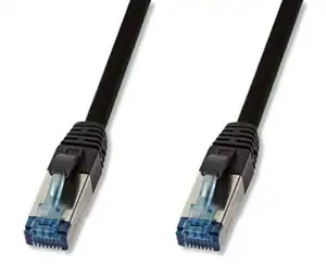 LogiLink patch kabel CAT6A S/FTP AWG27f.50.00m industrijski crni