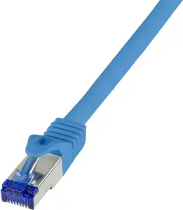 Logilink patch kabel Ultraflex, Cat.6A, S/FTP, plavi, 5 m