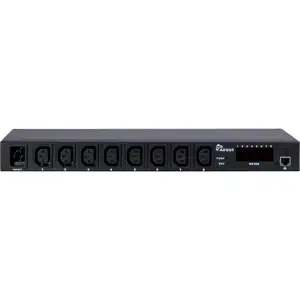 1x Power In (C20), 8x Power Out (C13), 1x RJ-45, LED Display, 1.2mm Steel, 2.02kg