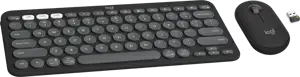 LOGITECH Pebble 2 Bluetooth Keyboard Combo - TONAL GRAPHITE - US INT'L