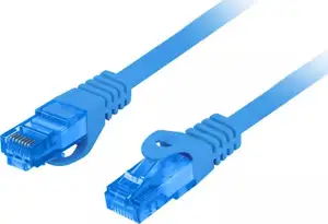 PATCHCORD KAT.6A S/FTP LSZH CCA 1M plava FLUKE PASSED LANBERG