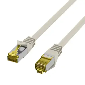 EFB RJ45 patch kabel S/FTP, Cat.6A, LSZH, Cat.7 sirovi kabel, 0,5 m, sivi