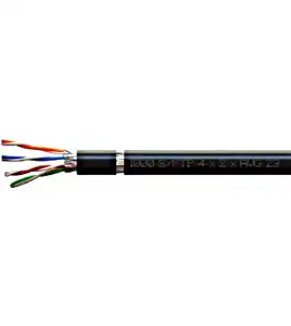 Logilink podzemni kabel S/FTP Cat7 AWG23 1000MHz crni 100m